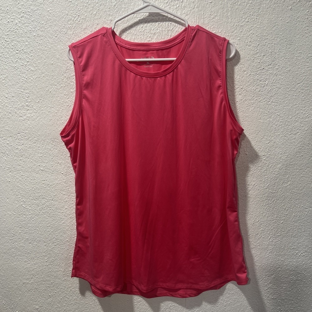 Baleaf Womens Sleeveless Basic Active Crewneck Tank Top Pink Size XL NWOT